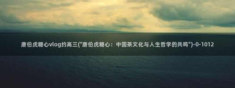 糖心vlog工作室